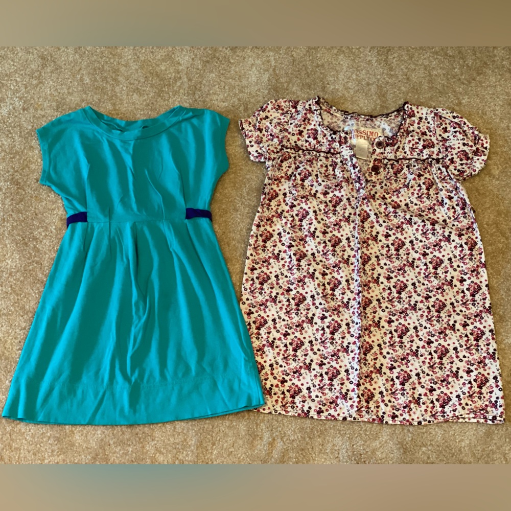 2 girls Mossimo dresses / tunic tops size Small 6 / 6x 💐
